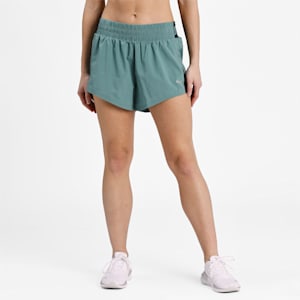 Run COOLadapt Women's 3" Running Shorts, Blue Spruce, extralarge-IND